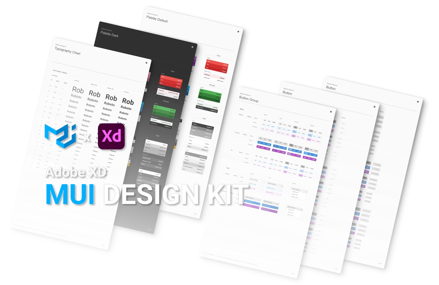 MUI Xd UI Kit