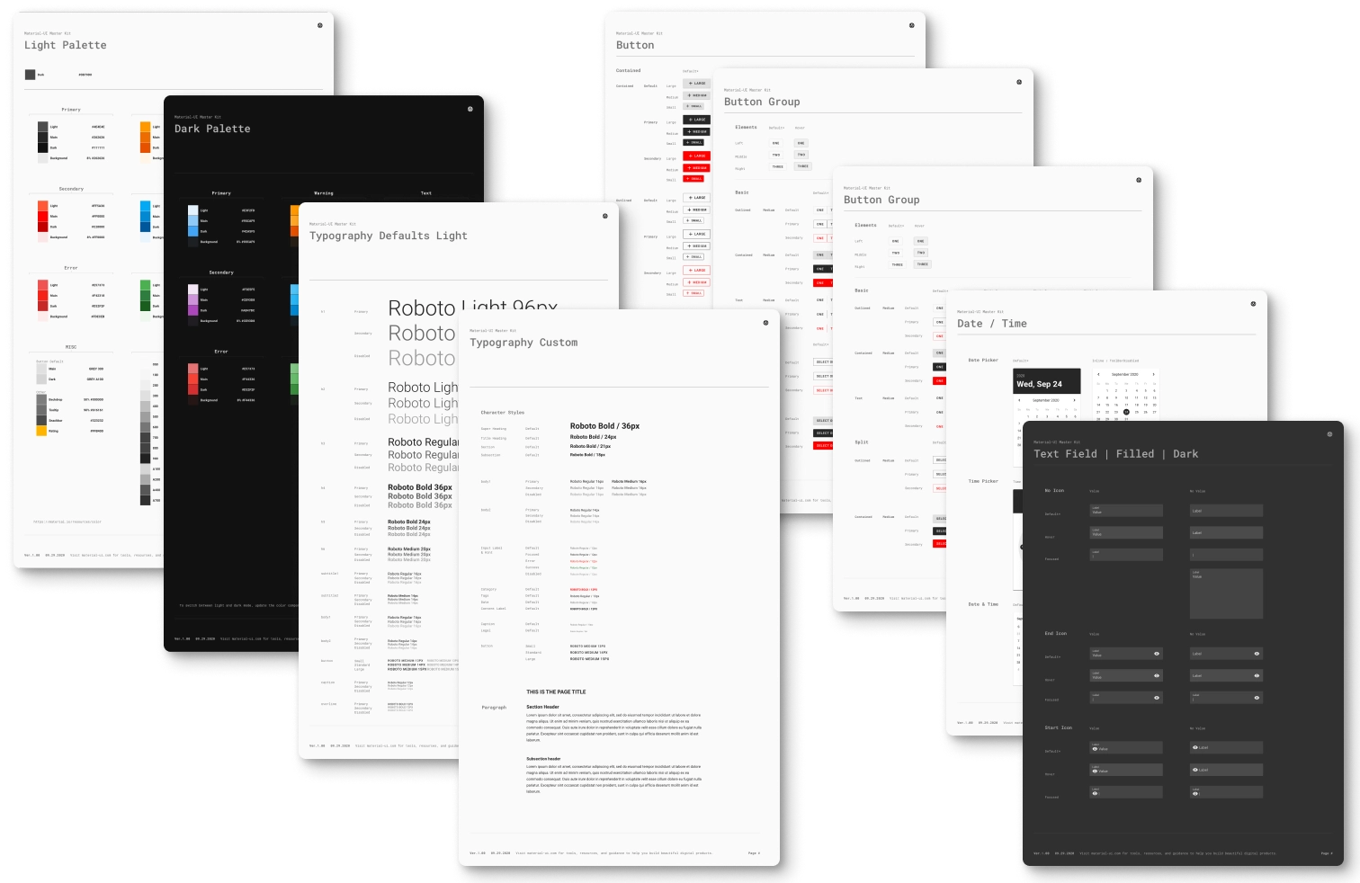 ELEVATOR UI Kit
