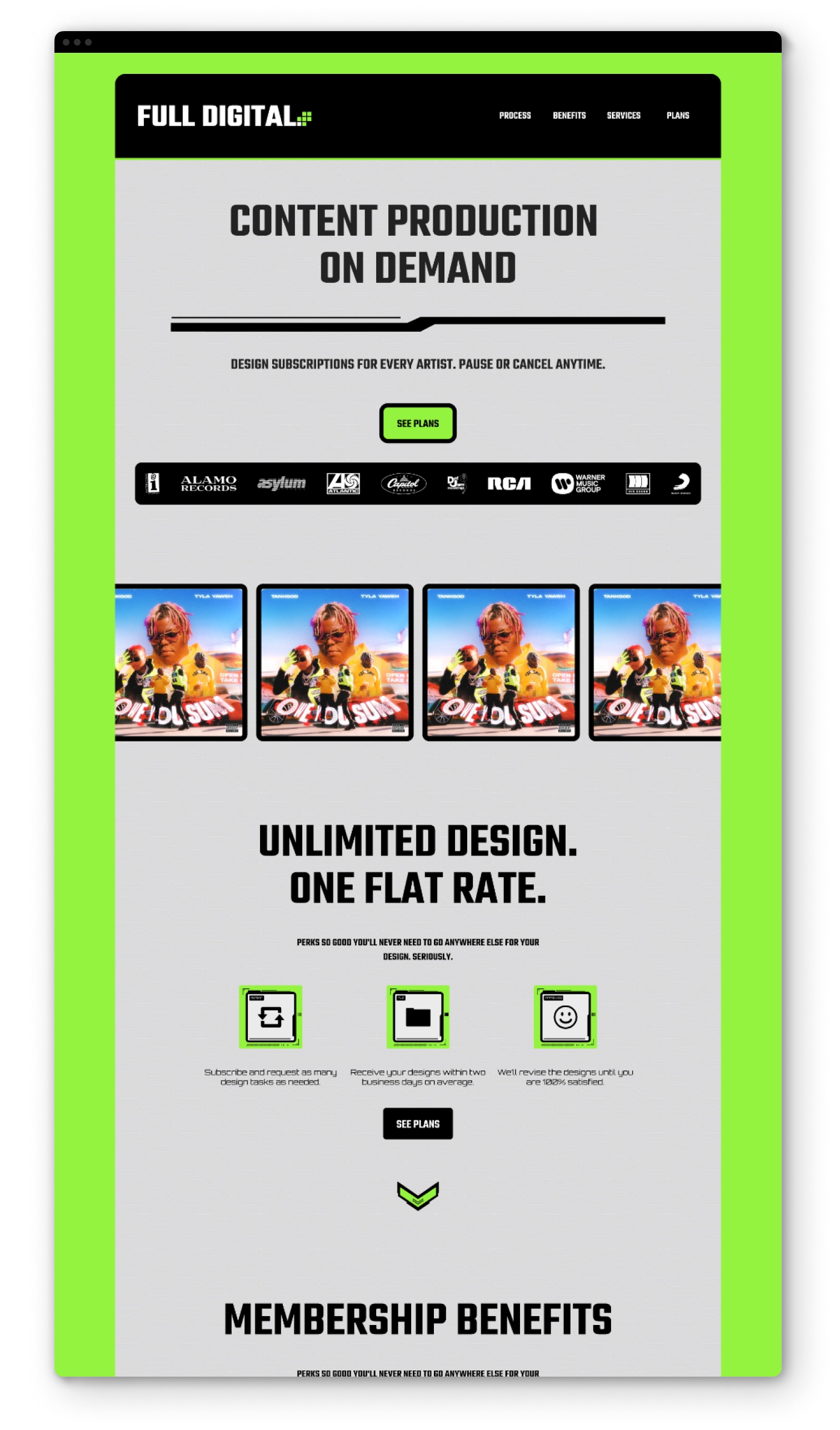 Full Digital Webflow Site