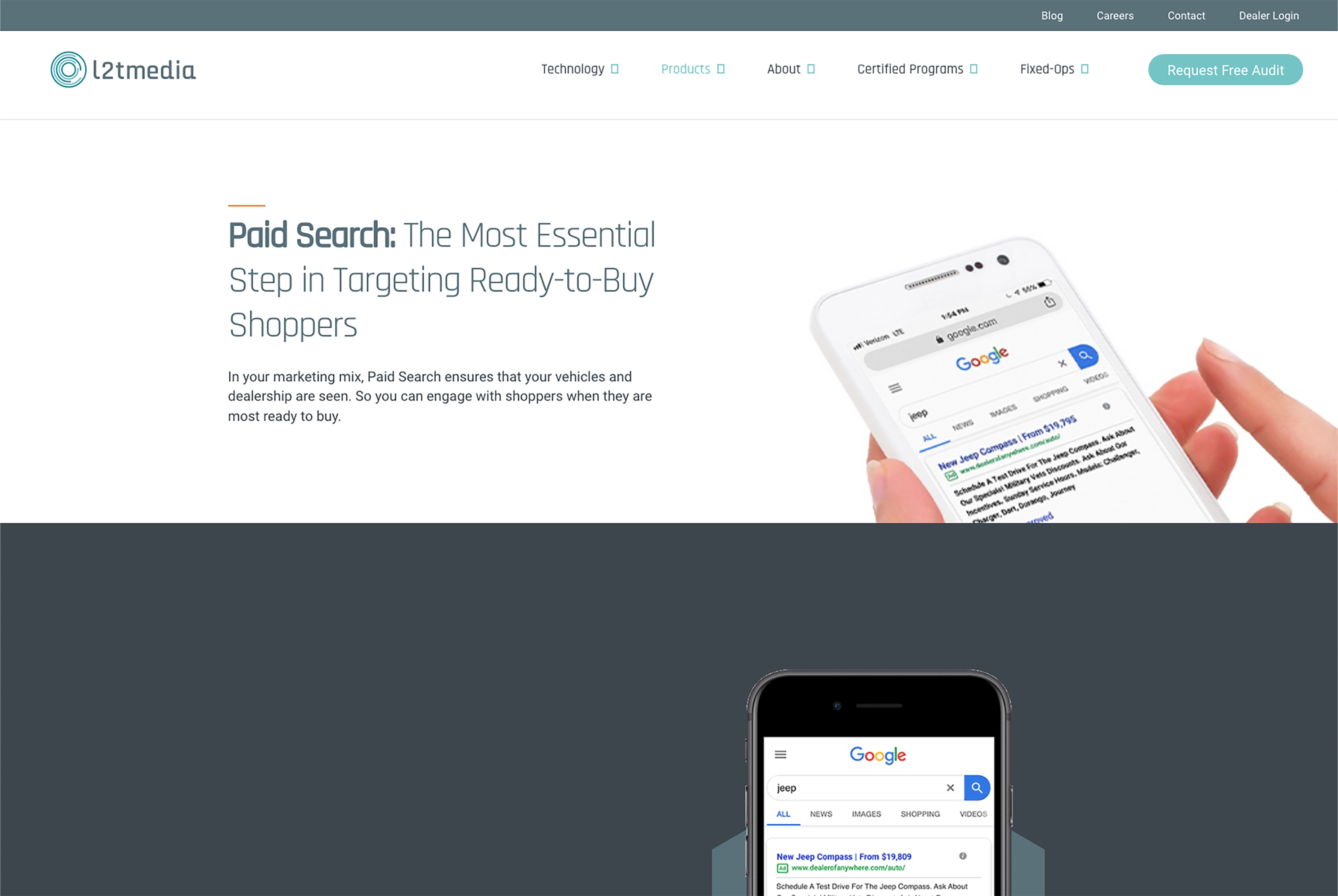 L2T Media Site Paid Search